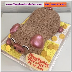 Bánh Sinh Nhật Con Heo Tuổi Hợi- Y62